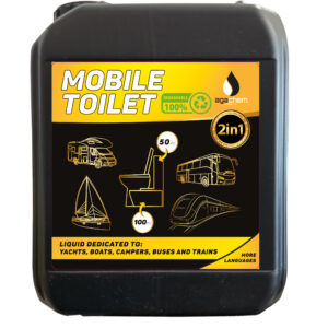 AgaChem Chemie pro mobilní a suché toalety 2v1 5l